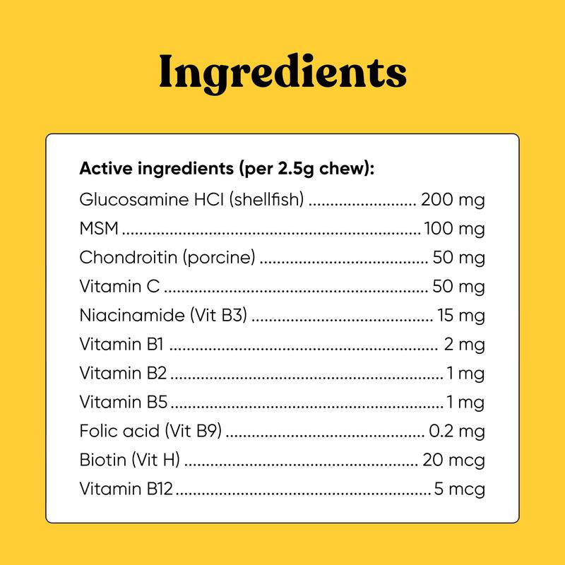 Embark All-Natural Bacon Chews for Dogs – Enhance Coat Shine, Joint Health & Immunity with Vet-Approved Formula