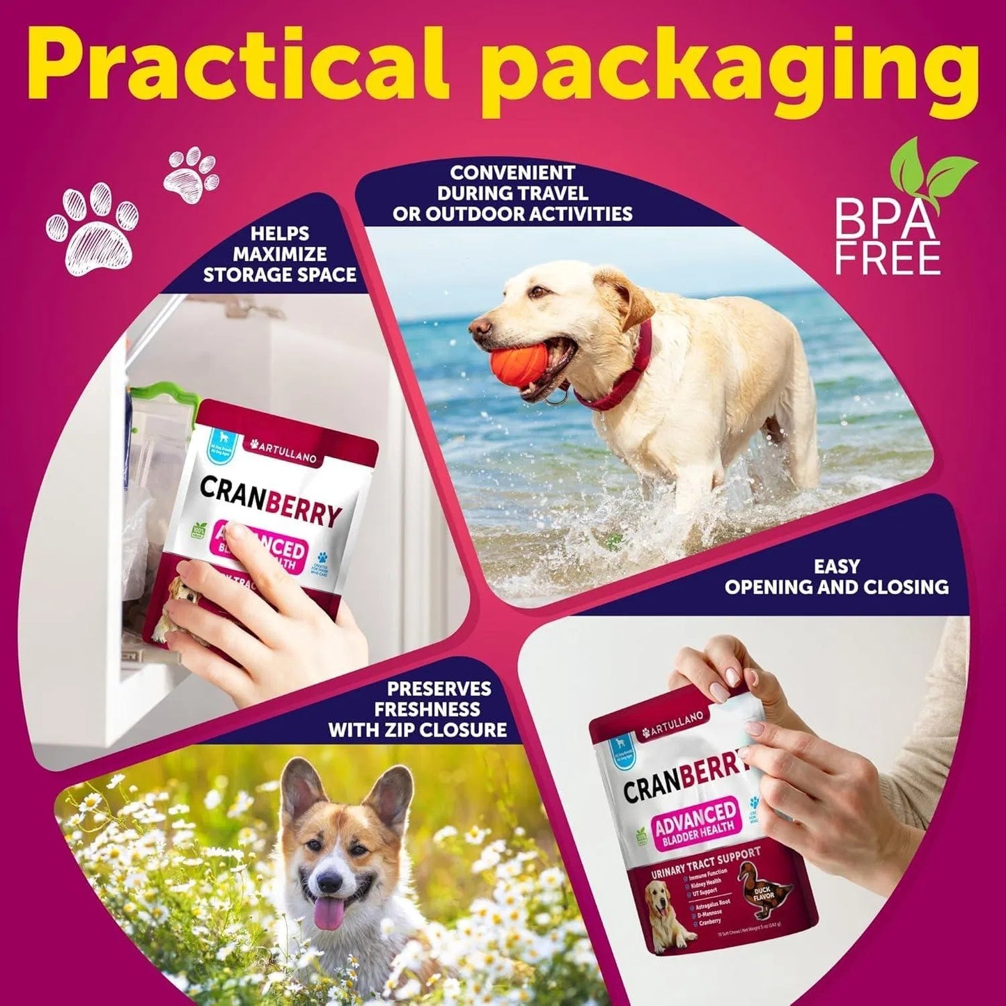 Dog UTI Cranberry Supplement