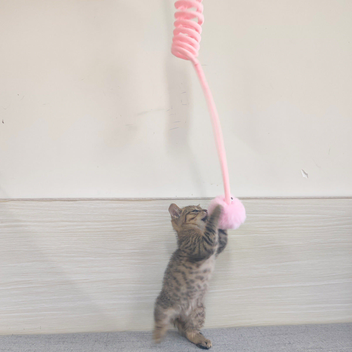 Cat Spring Rabbit Hair Ball Toy