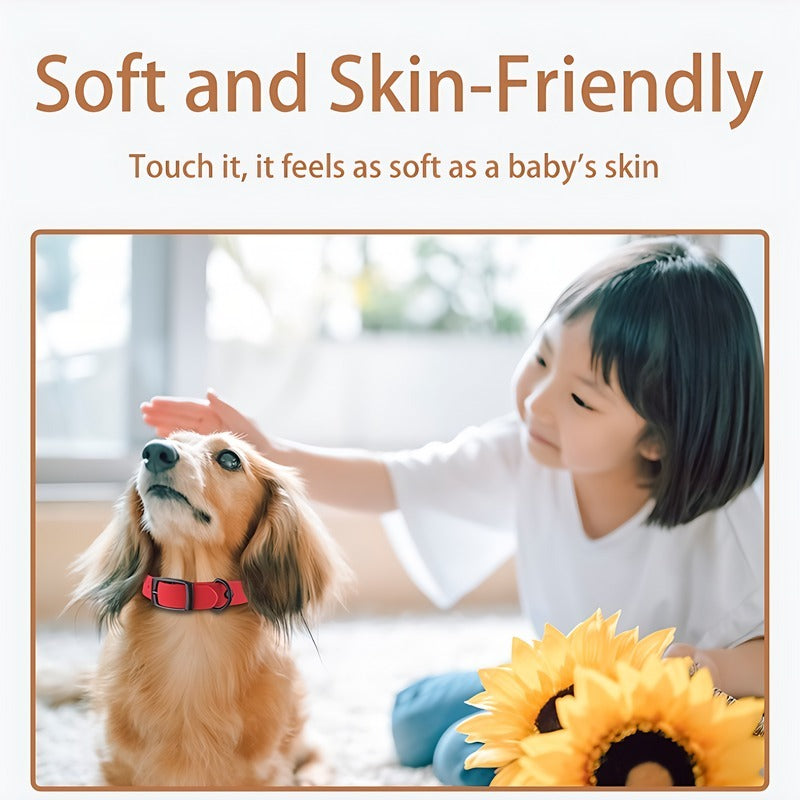 Pet Silicone Collar & Leash Set