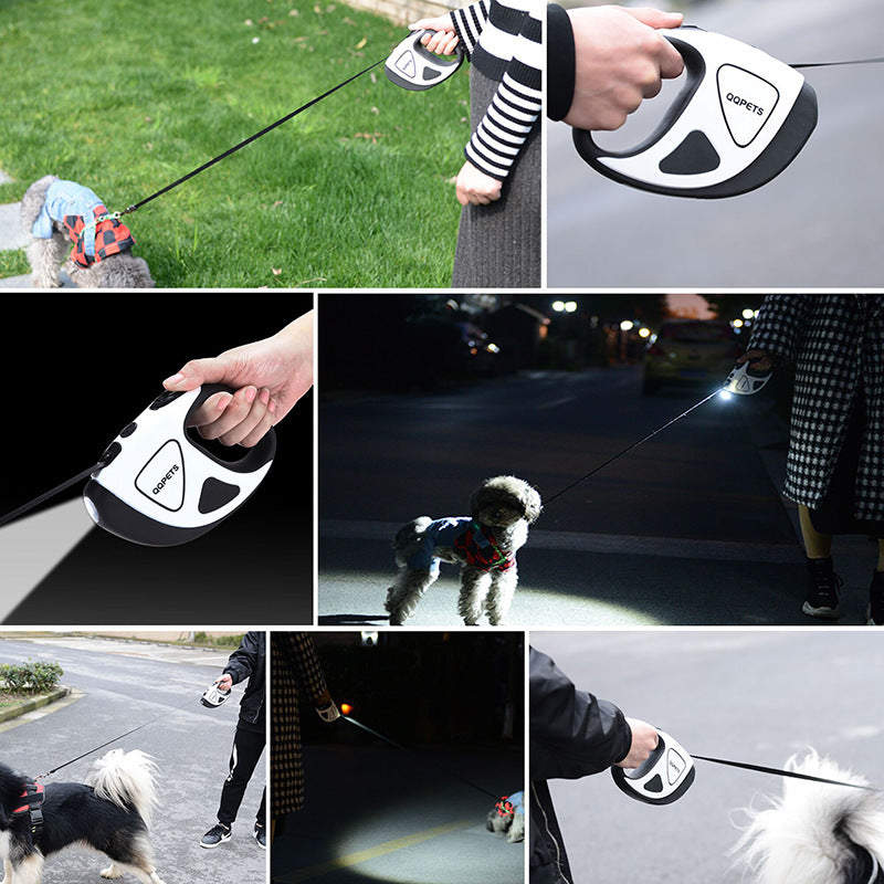 Pet Dog Retractable Fiber Leash