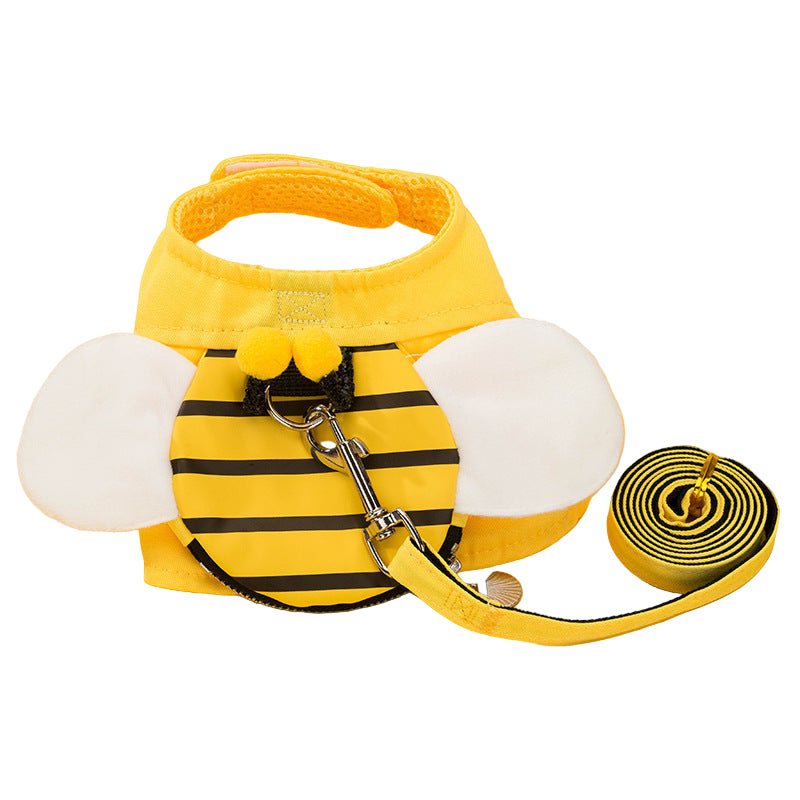 Cute Pet Dog Harness Leash Set
