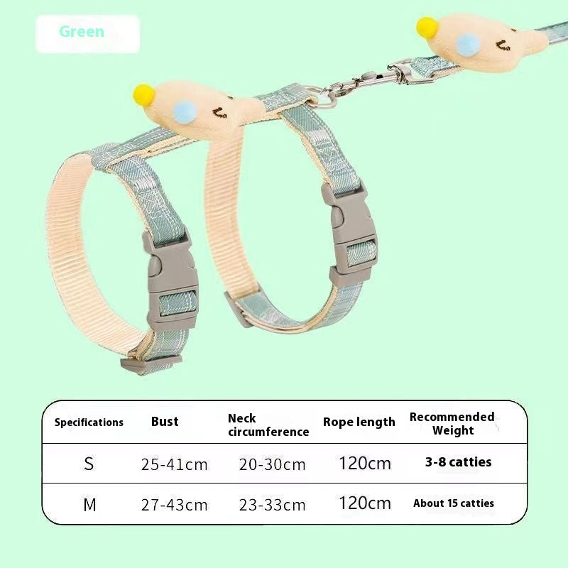 Pet Harness & Leash Set