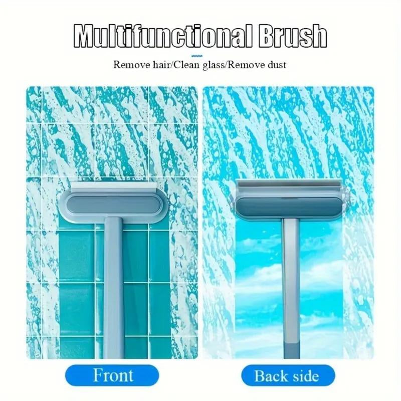 Ultimate Reusable Pet Hair Remover Brush - Multi-Functional Lint Cleaner with Extra-Long Handle for Effortless Grooming on Furniture, Clothes, Bedding, Carpets & More!