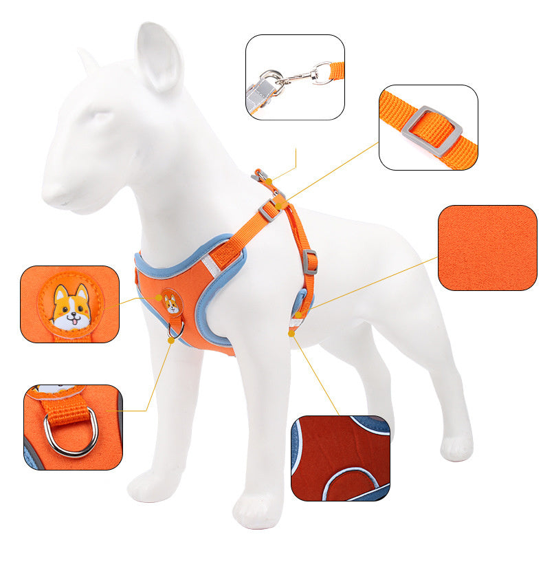 Chest Strap Adjustable Pet Harness