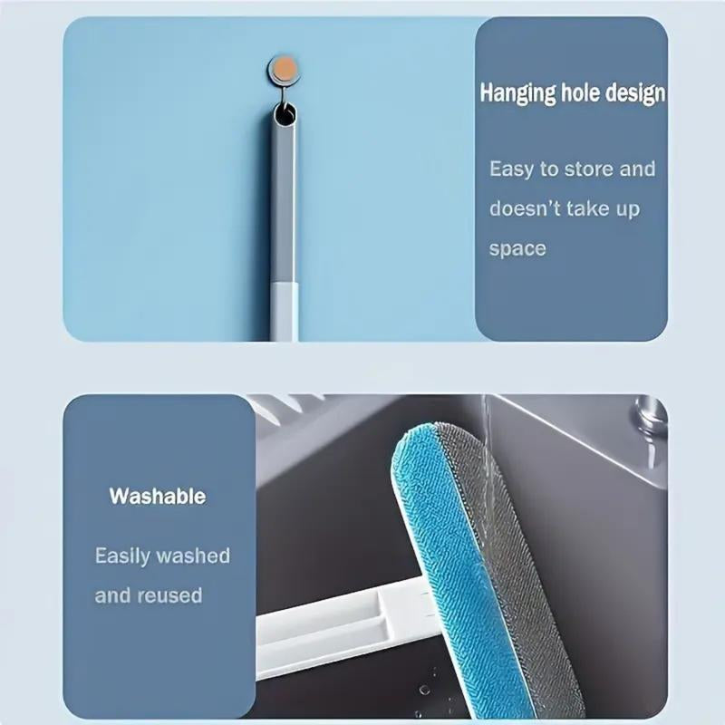 Ultimate Reusable Pet Hair Remover Brush - Multi-Functional Lint Cleaner with Extra-Long Handle for Effortless Grooming on Furniture, Clothes, Bedding, Carpets & More!
