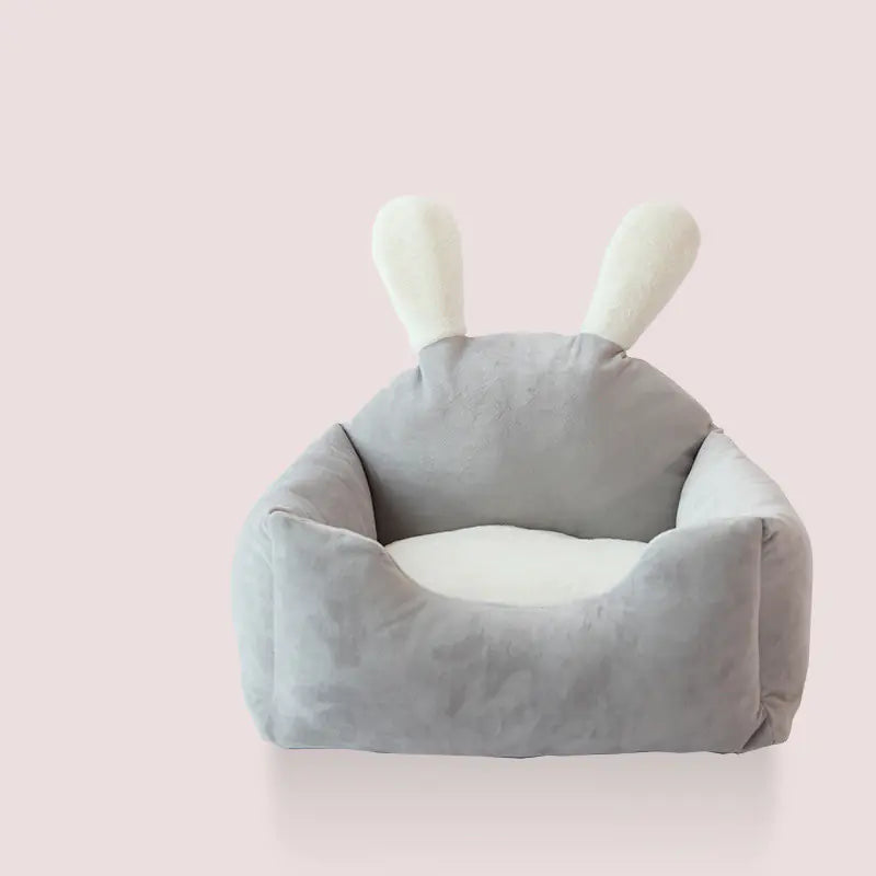 Dog Bed with Washable Cushion