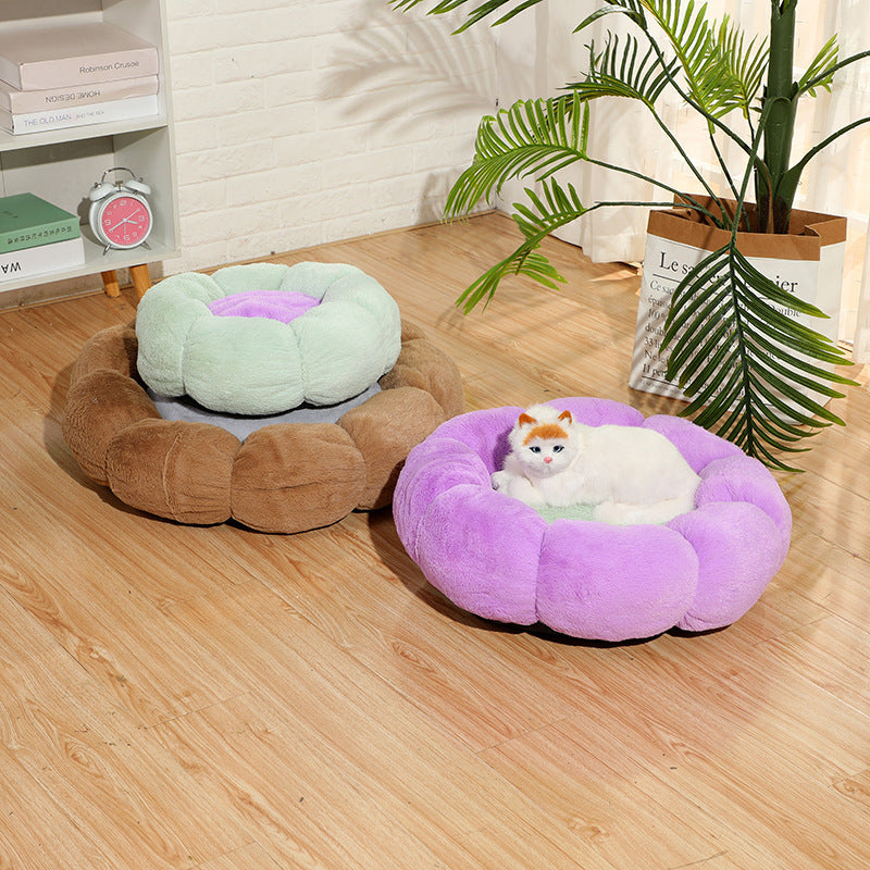 Warm Velvet Pet Bed