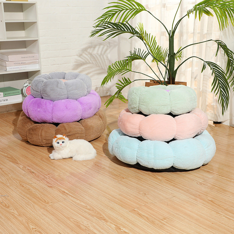 Warm Velvet Pet Bed