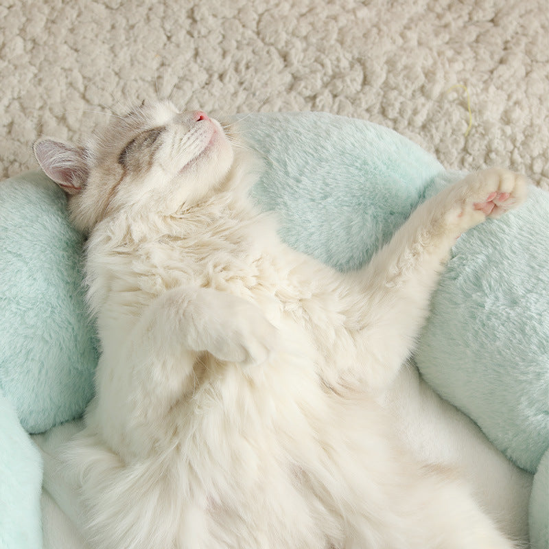 Warm Velvet Pet Bed