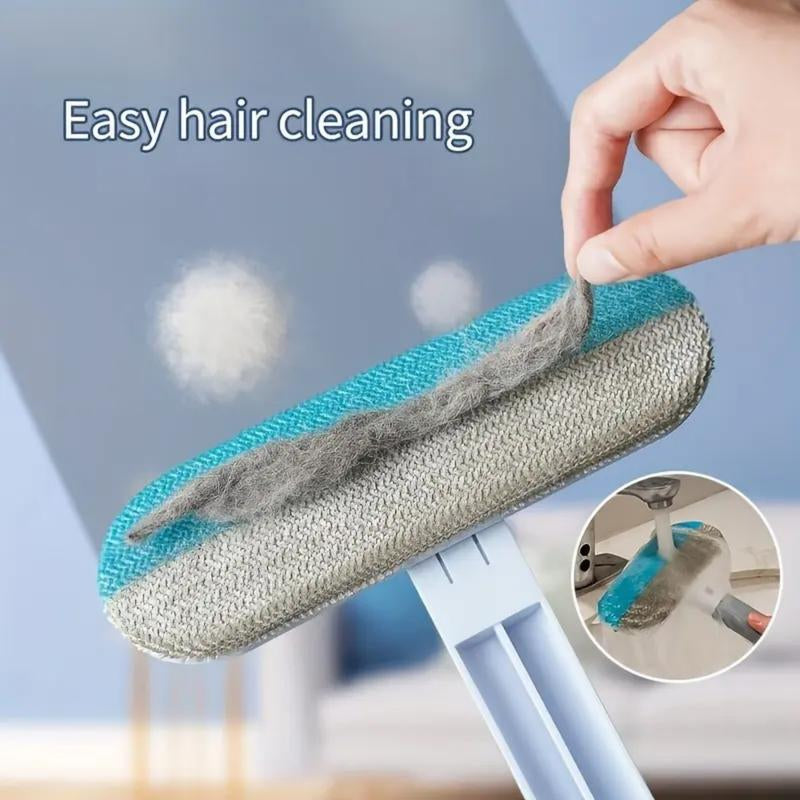 Ultimate Reusable Pet Hair Remover Brush - Multi-Functional Lint Cleaner with Extra-Long Handle for Effortless Grooming on Furniture, Clothes, Bedding, Carpets & More!