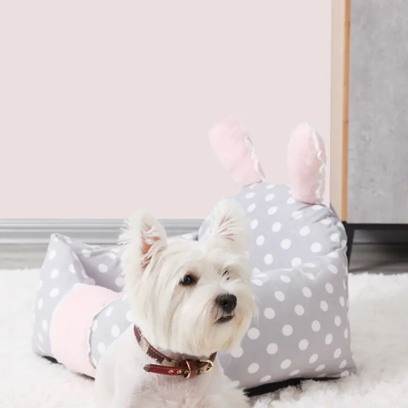 Dog Bed with Washable Cushion
