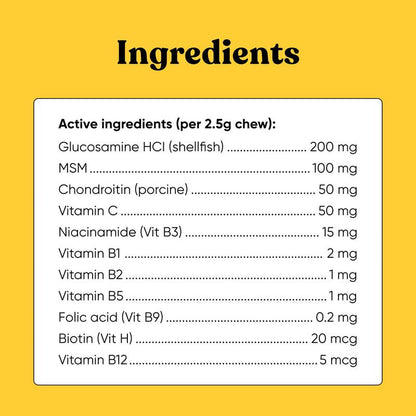 Embark All-Natural Bacon Chews for Dogs – Enhance Coat Shine, Joint Health & Immunity with Vet-Approved Formula