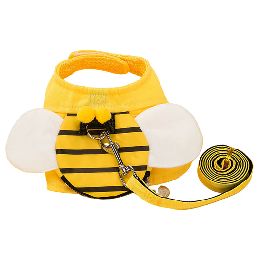 Cute Pet Dog Harness Leash Set