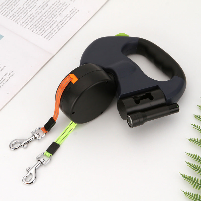 Pet Dog Double Head Leash