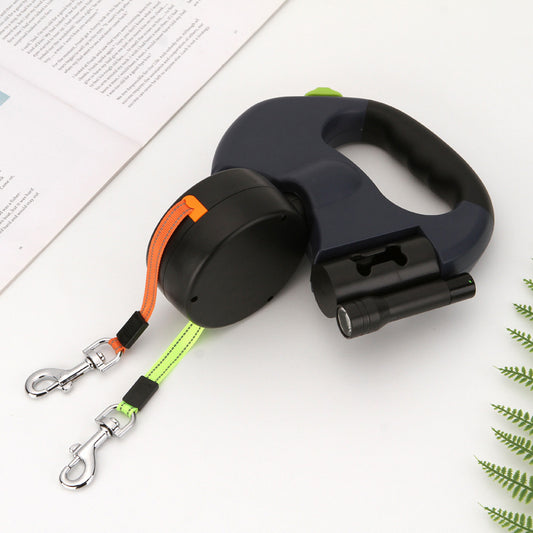 Pet Dog Double Head Leash