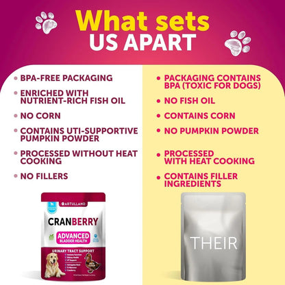 Dog UTI Cranberry Supplement