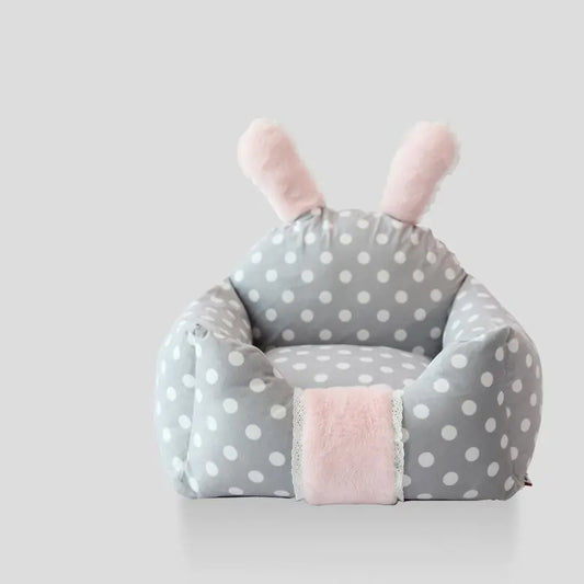 Dog Bed with Washable Cushion