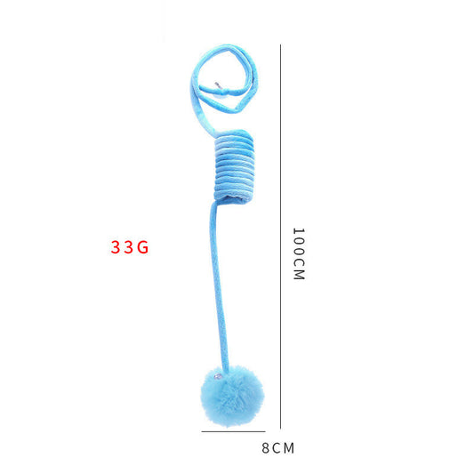 Cat Spring Rabbit Hair Ball Toy