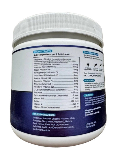 Dog Multivitamin Chewable with Glucosamine