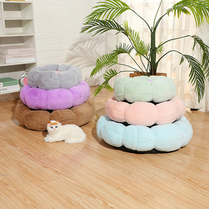 Warm Velvet Pet Bed