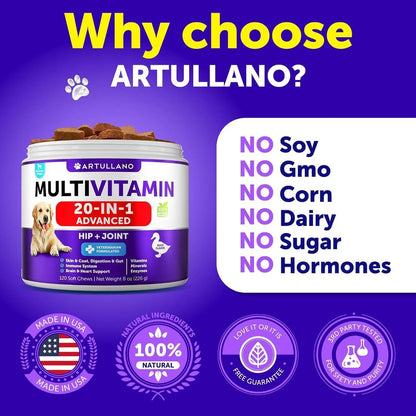 Dog Multivitamin Chewable with Glucosamine